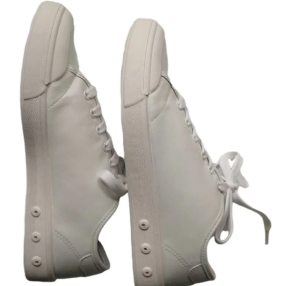 New! Rag & Bone Standard Issue Lace Up White Leather Sneaker Size 6.5 and Size 8 - Picture 9 of 11